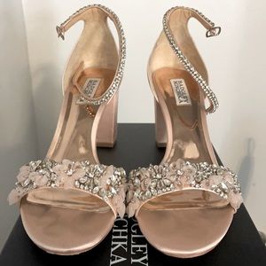 Badgley Mischka size 9 shoes, worn only on my wedding day